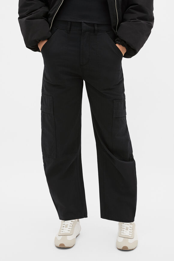 Tapered Cargo Pant  Black  hi-res