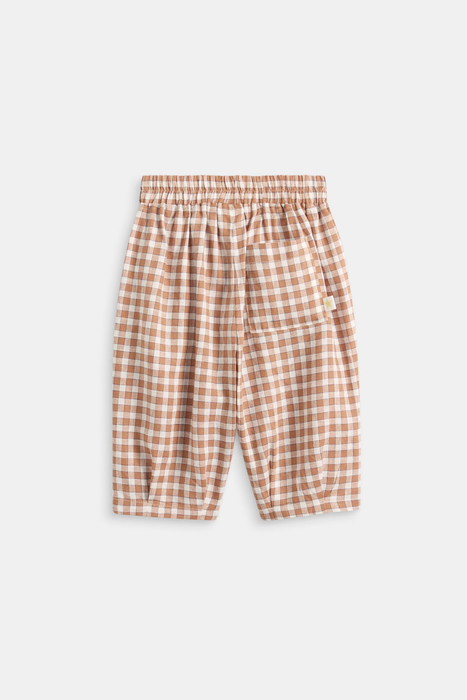 Check Woven Pant  Spice