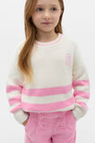 Sporty Knit Sweater  Classic Cream  hi-res