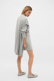 Rib Knit Poncho  Pale Slate Marle  hi-res