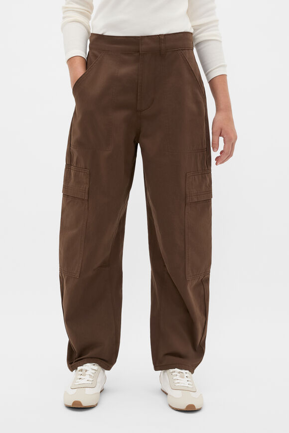 Tapered Cargo Pant  Chocolate  hi-res