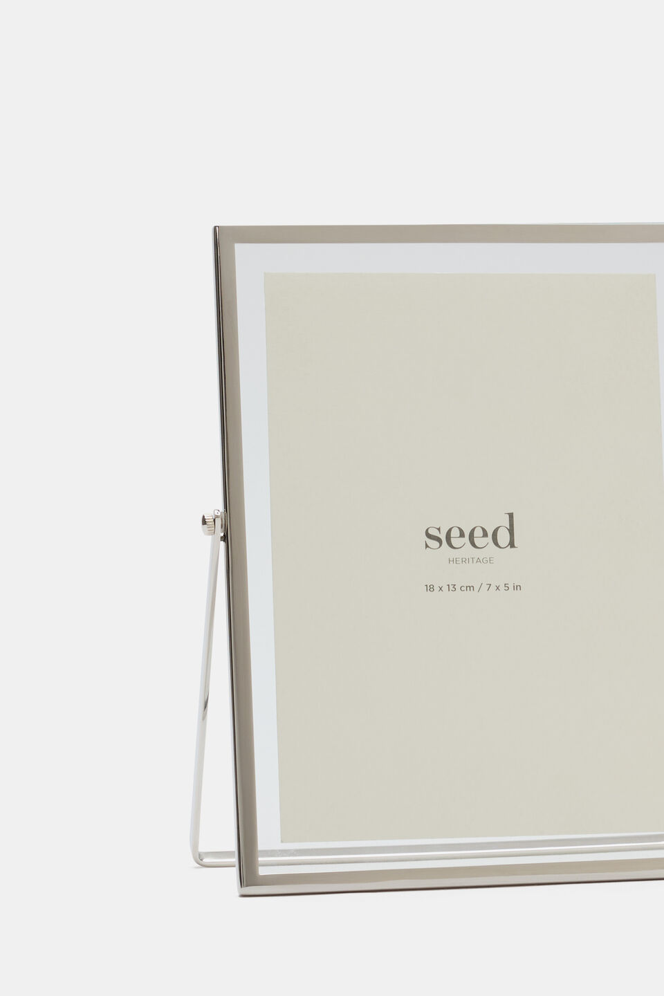 Miles Small Photo Frame  Silver