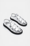 Flatform Fisherman Sandal  Silver  hi-res