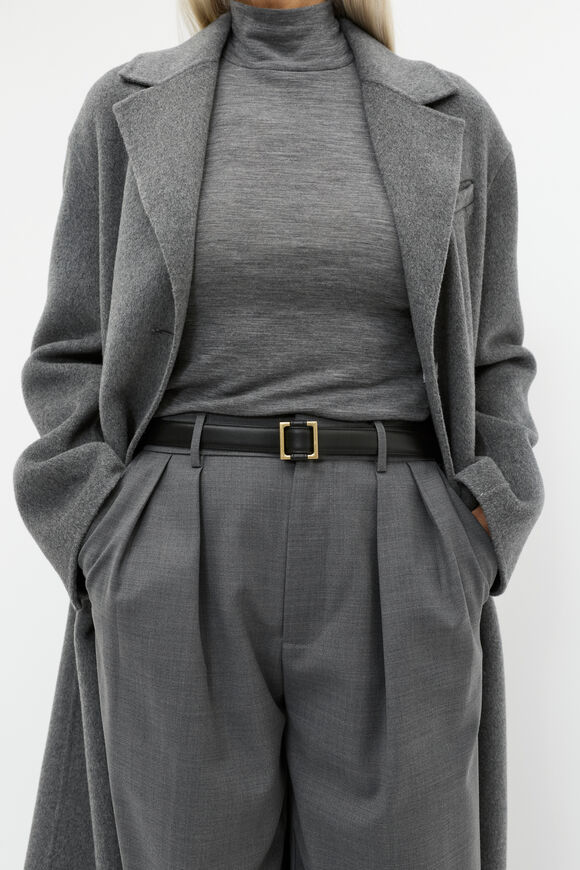 Audra Narrow Belt  Black  hi-res