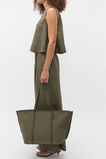 Trim Detail Tote  Olive Leaf  hi-res