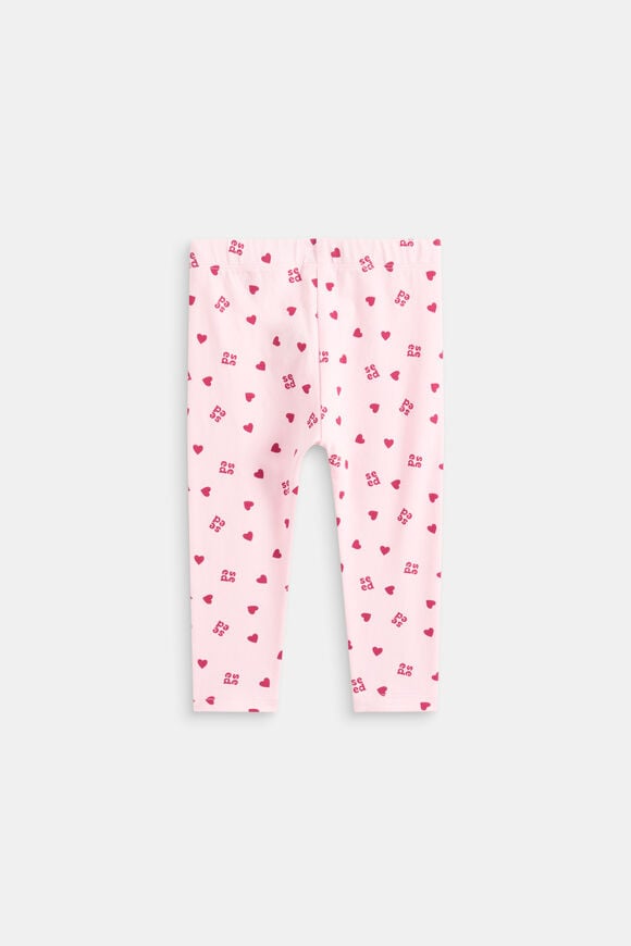 Heart Legging  Pink Lemonade  hi-res