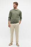 Ribbed Textured Knit  Vintage Khaki  hi-res