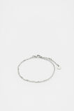Waterproof Twist Chain Bracelet  Silver  hi-res