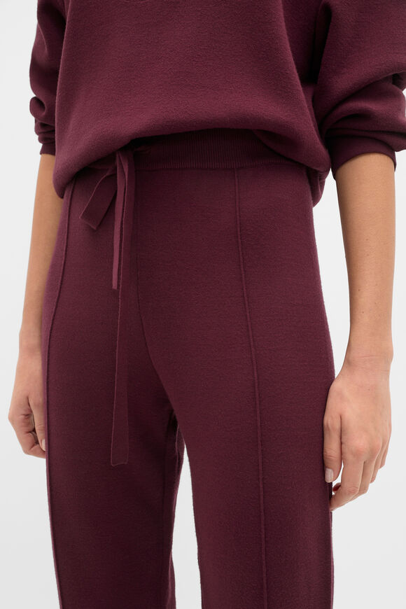 Double Knit Pant  Plum Red  hi-res