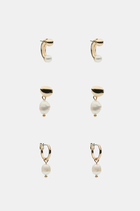 Pearl Ear Pack  Gold  hi-res