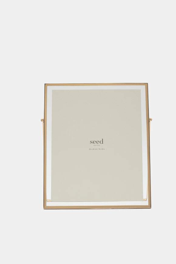 Miles Medium Photo Frame  Gold  hi-res