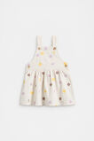 Embroidered Cord Pinafore  Classic Cream  hi-res