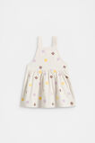 Embroidered Cord Pinafore  Classic Cream  hi-res