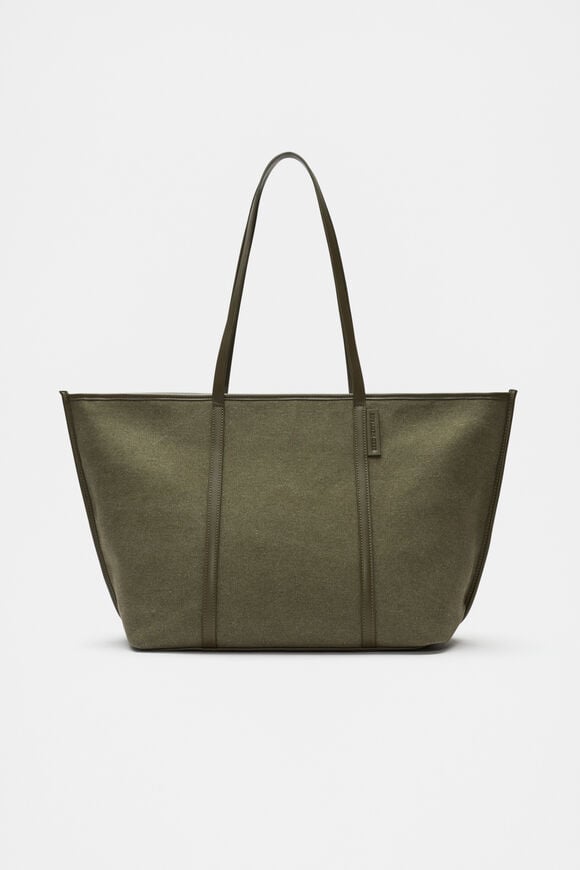 Trim Detail Tote  Olive Leaf  hi-res