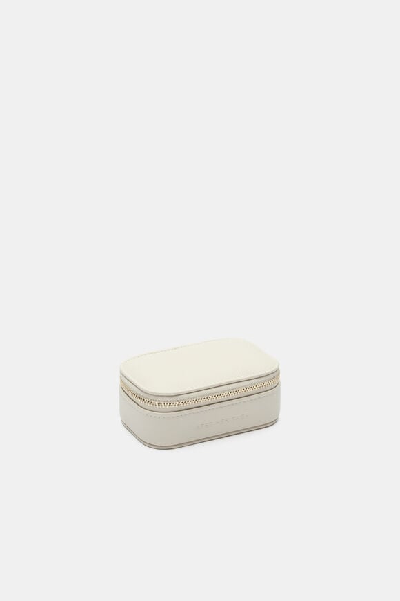 Mini Jewellery Case  Cream  hi-res