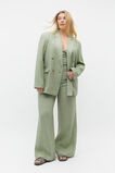 Linen Balconette Top  Pale Olive  hi-res