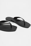 Kenna Leather Flip Flop  Black  hi-res