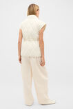 Quilted Vest  Coconut Cream  hi-res