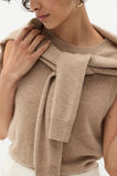 Cashmere Knit Vest  Cookie Marle  hi-res
