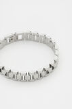 Waterproof Watch Link Bracelet  Silver  hi-res