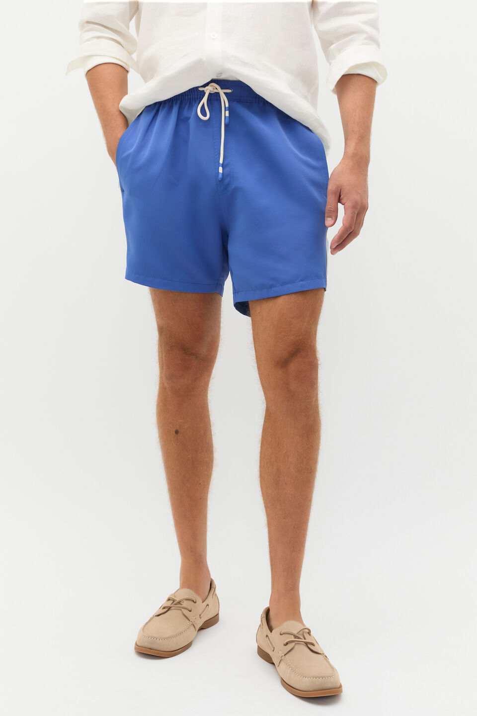 Panel Swim Short  Cobalt