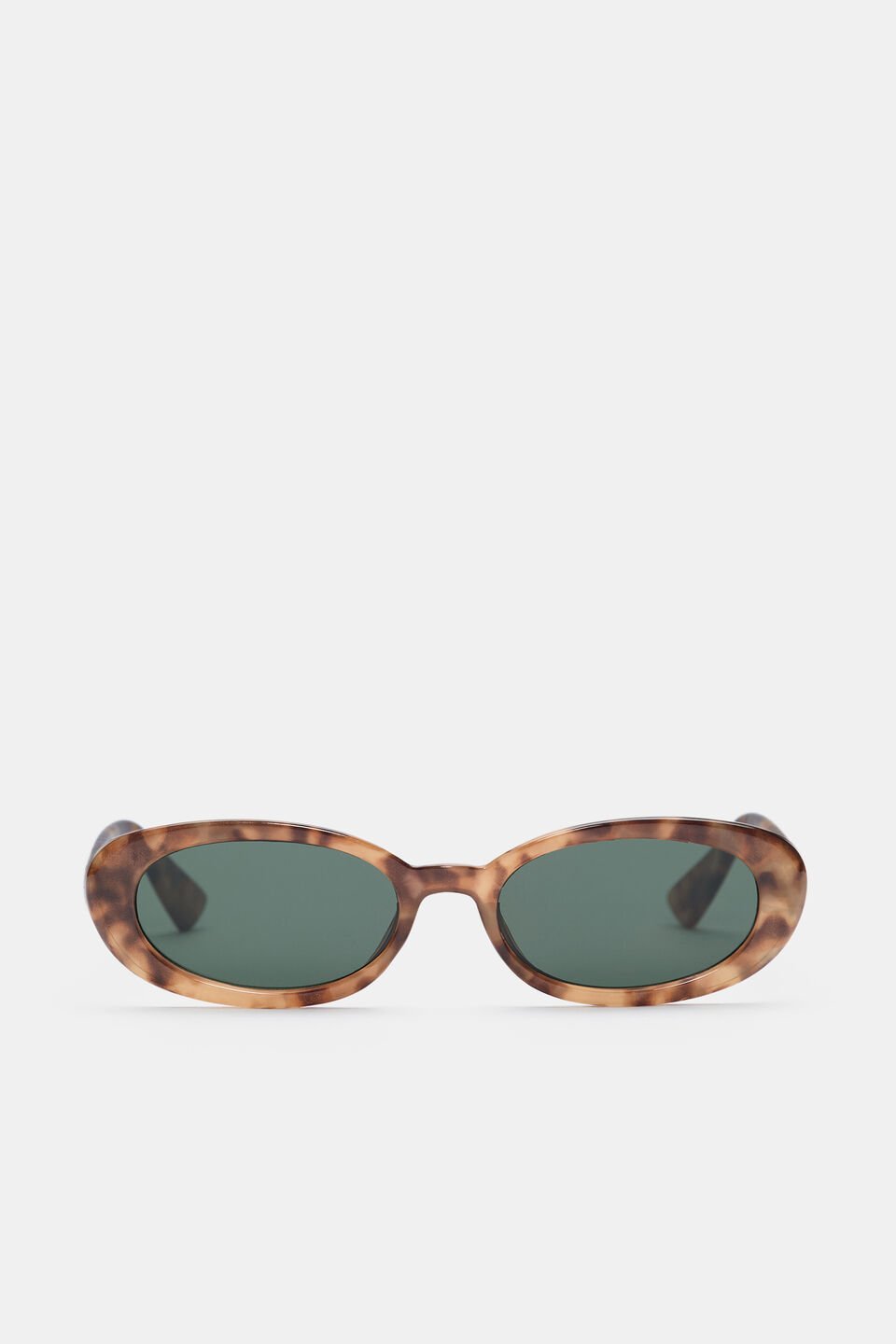 Sadie Oval Sunglasses  Caramel Tort