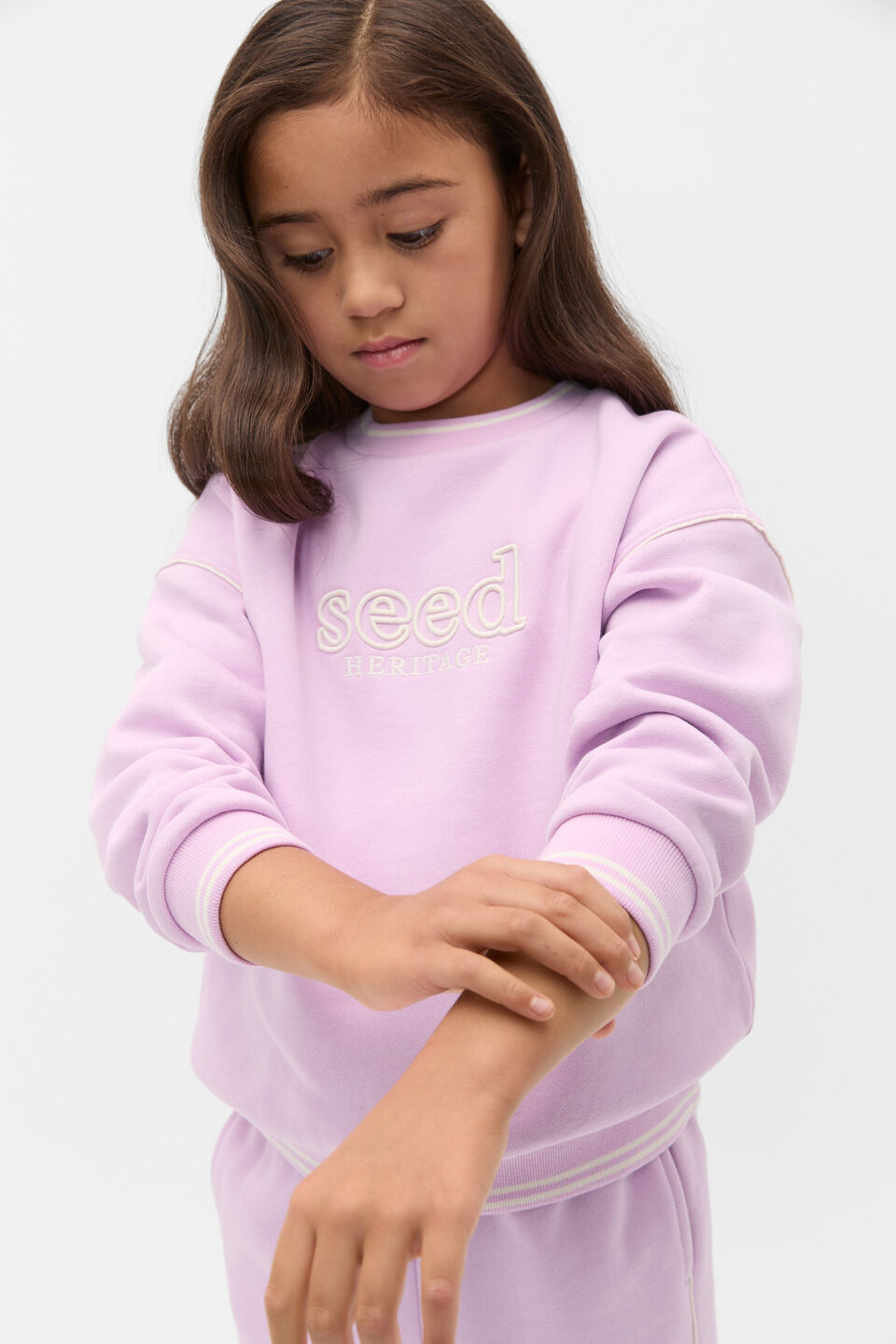 Core Logo Sweat  Orchid