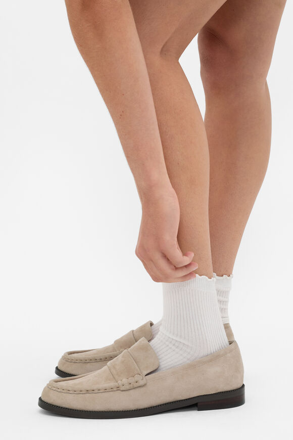 Frill Sock  Cream  hi-res