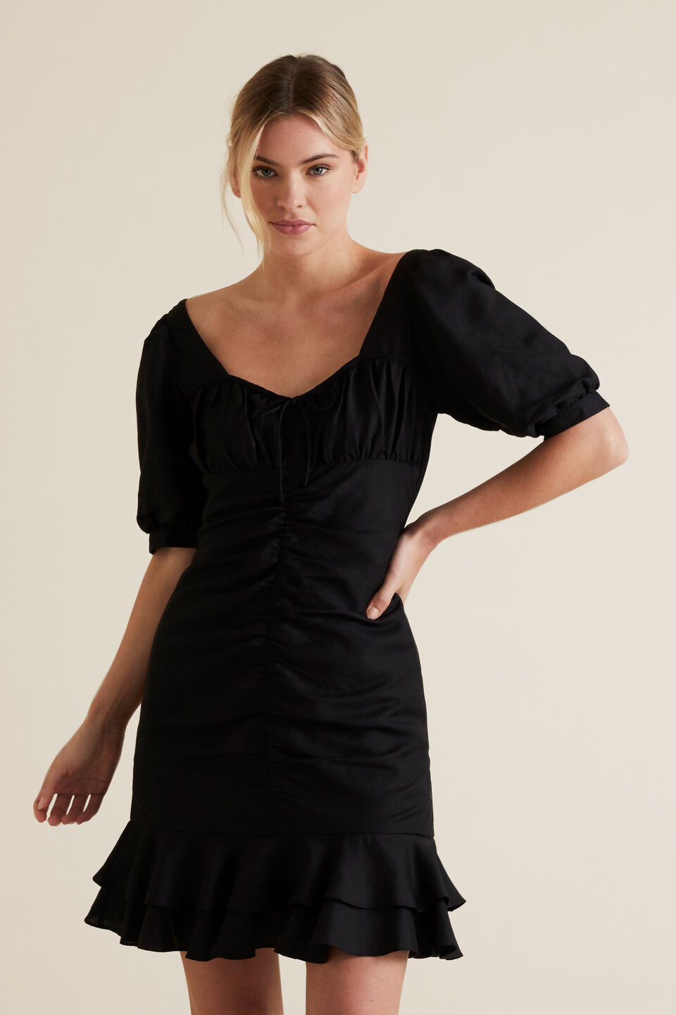 Frill Hem Dress  