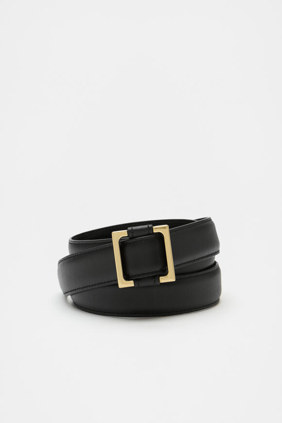 Audra Narrow Belt  Black  hi-res