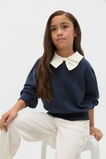 Bow Knit Sweater  New Navy  hi-res