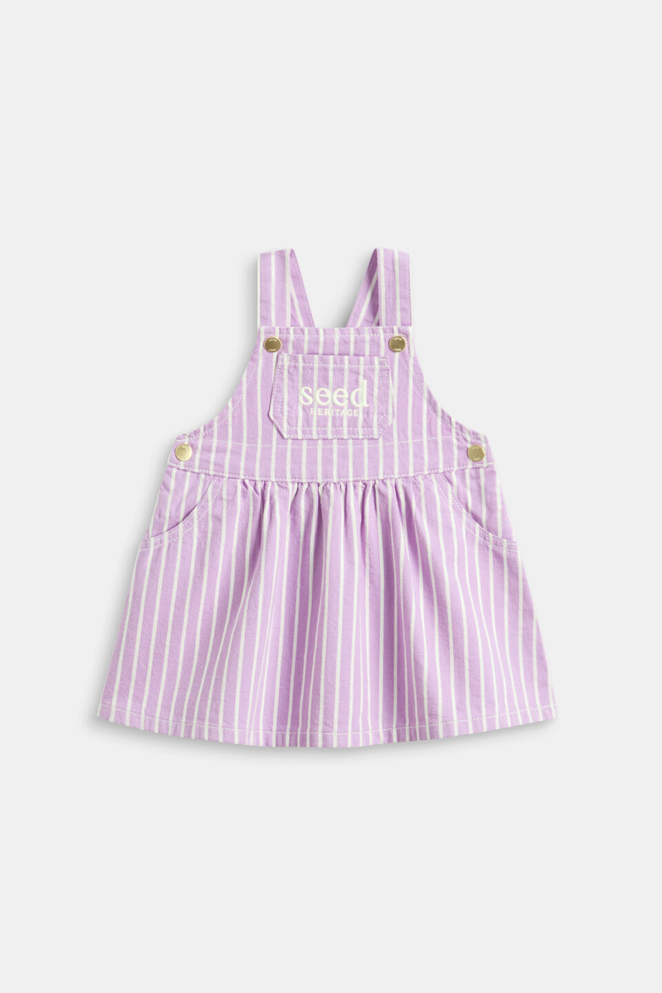 Core Logo Pinafore  Orchid
