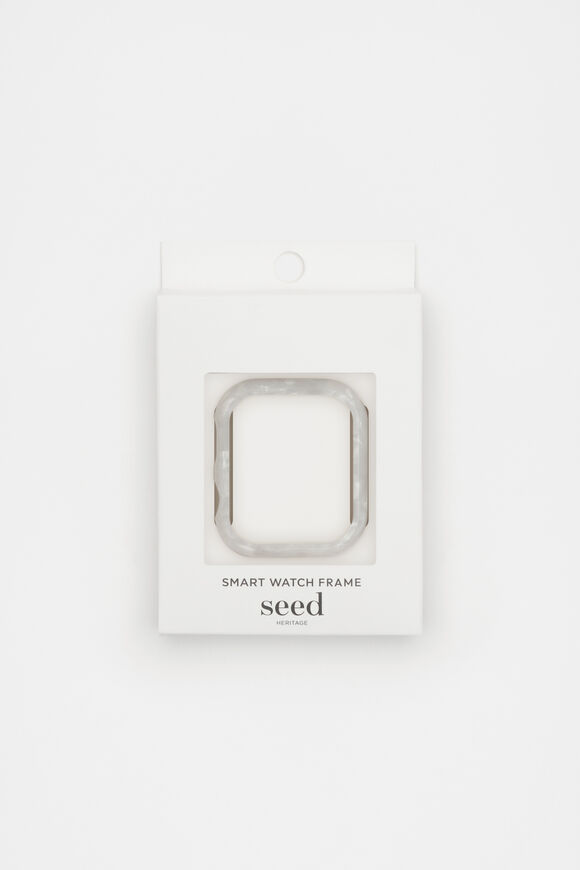 Resin Smart Watch Frame  Ivory  hi-res
