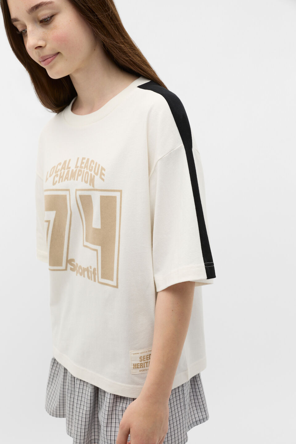 Relaxed Tee  Classic Cream