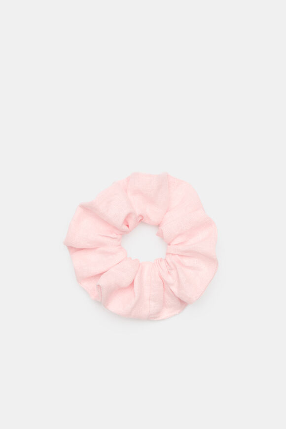 Linen Scrunchie  Pale Blossom  hi-res