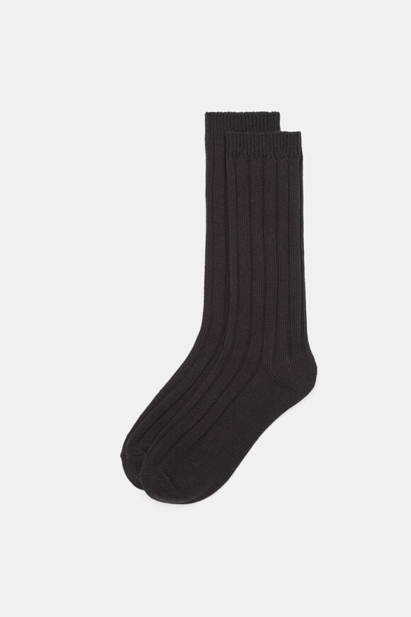 Boot Sock  Coffee Bean  hi-res