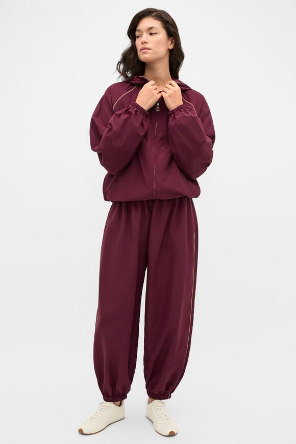 MD Parachute Spray Jacket  Plum Red  hi-res