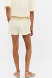 Contrast Stitch Short  Coconut Cream  hi-res