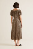 Off Shoulder Animal Dress    hi-res