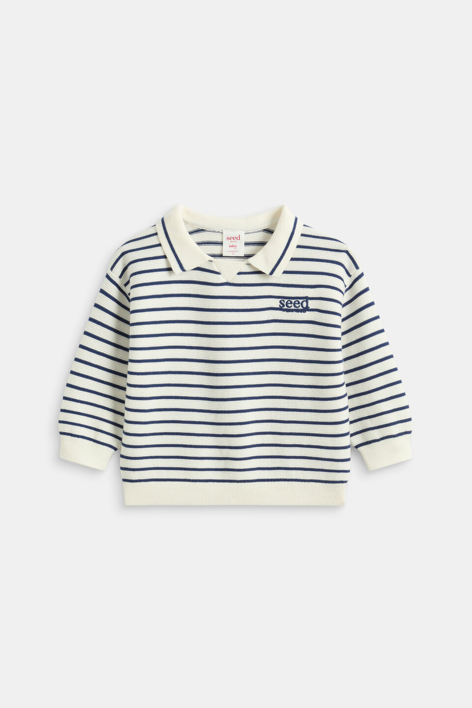 Core Knit Sweater  French Navy