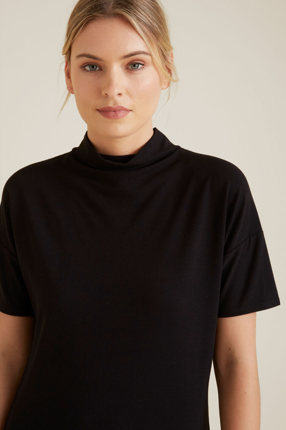 Mock Neck Top  