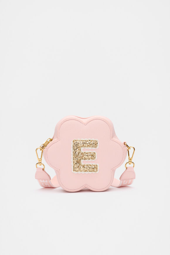 Flower Initial Bag  E  hi-res