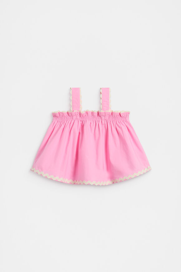 Ric Rac Top  Candy Pink  hi-res