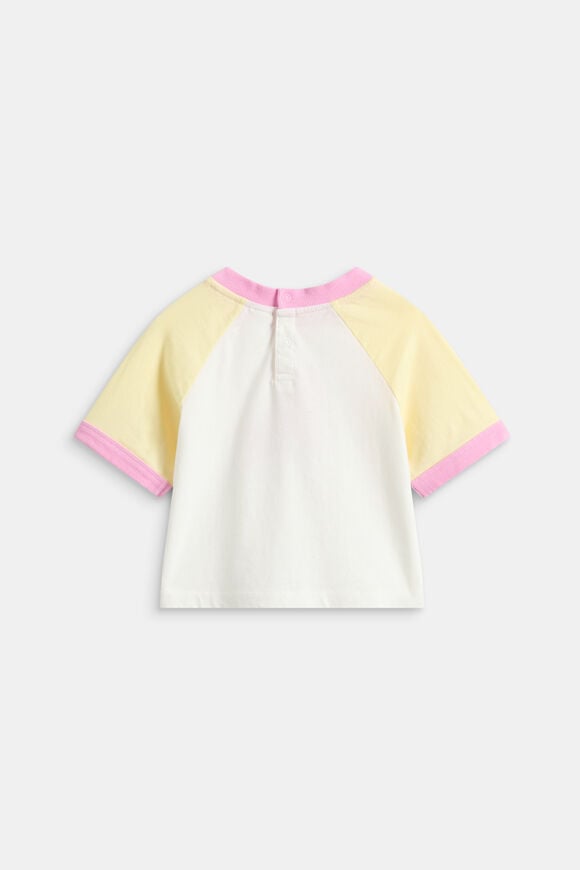 Bunny Colourblock Tee  Classic Cream  hi-res