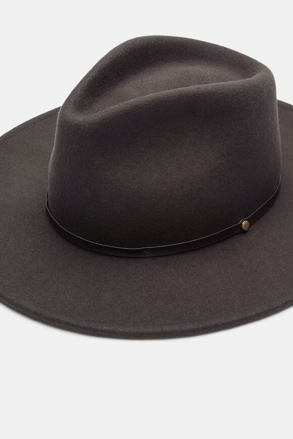 Wool Fedora  Coffee Bean  hi-res