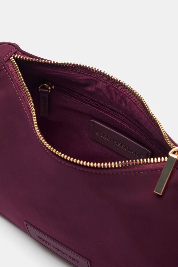 Tech Essential Crossbody Bag  Plum Red  hi-res