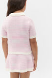 Stripe Knit Polo  Orchid Stripe  hi-res
