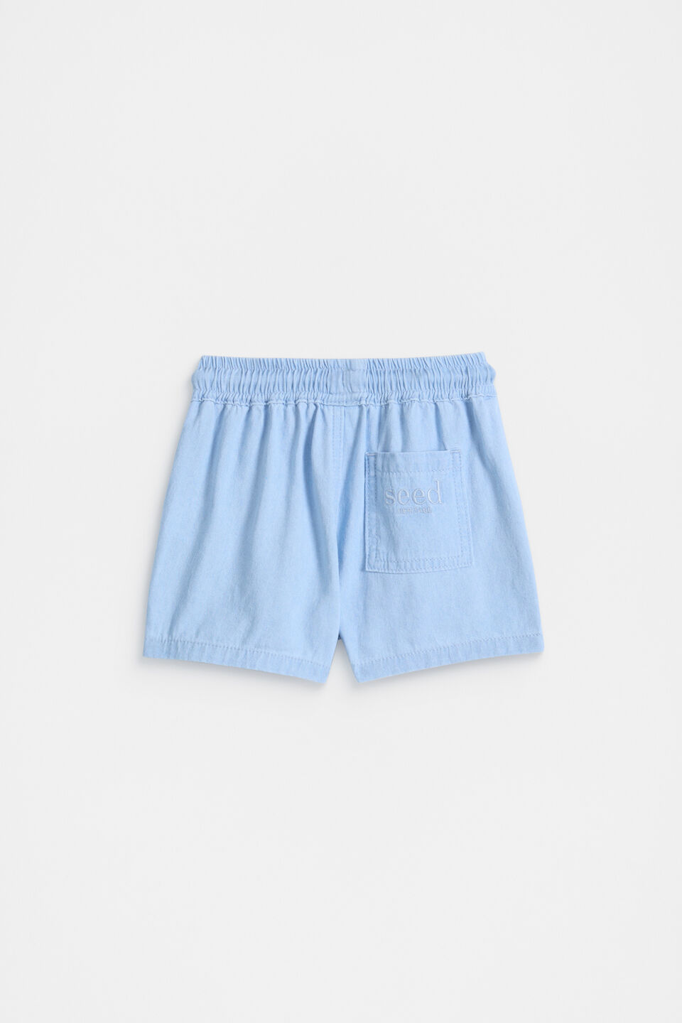 Core Logo Short  Chambray