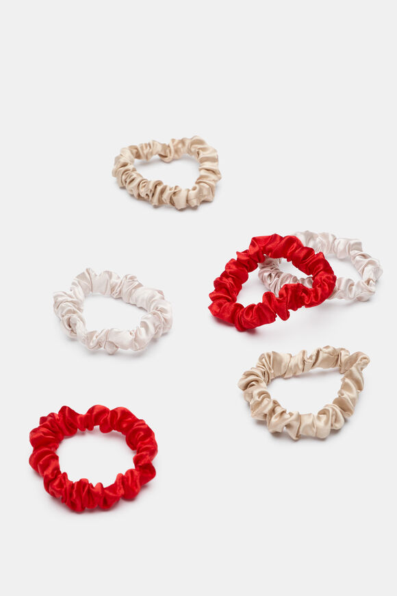 Mini Scrunchie  Poppy  hi-res