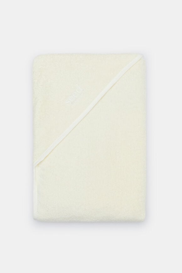 Logo Snuggle Towel  Classic Cream  hi-res